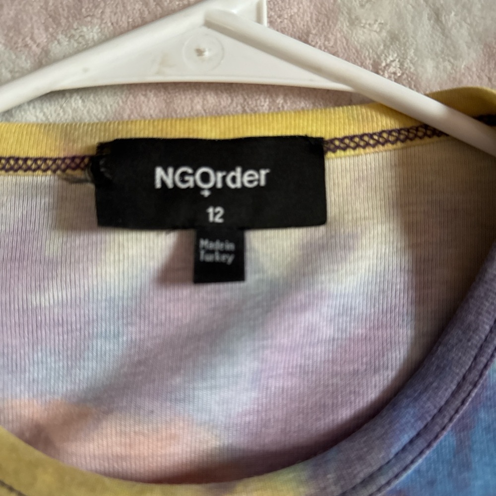 Dolls Kill 420 tie dye crop top Medium - Picture 3 of 4